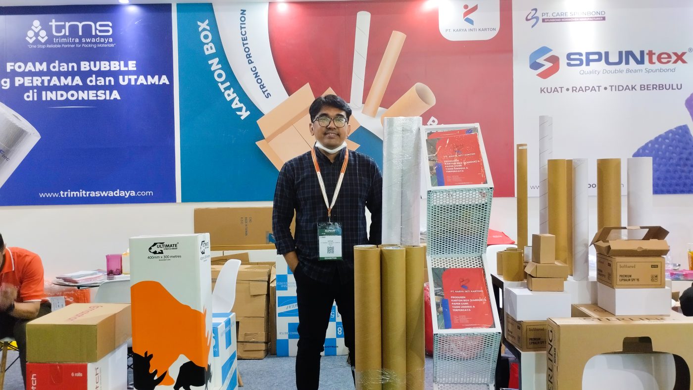 PARTISIPASI PT KARYA INTI KARTON DALAM ALLPACK 2023